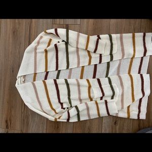 Striped cardigan